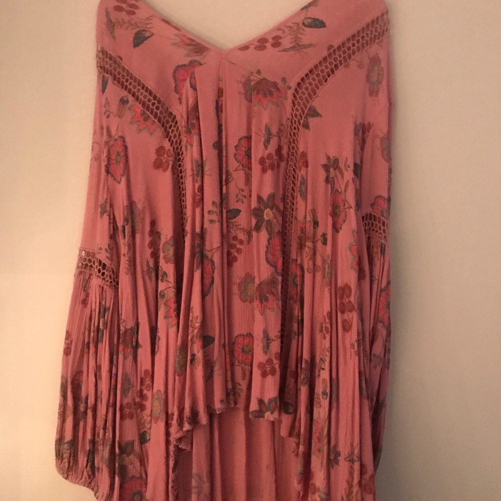 Free people patterned tunic